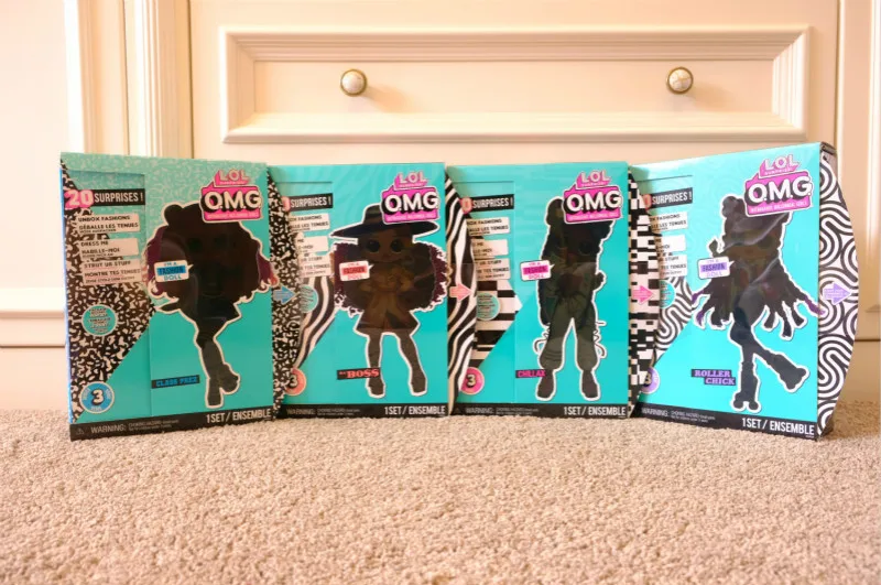 

Original Lol Surprise Doll Fashion Big Sister OMG Winter Moscow New Generation Two Three Generation Doll Girl Gift Action Figure