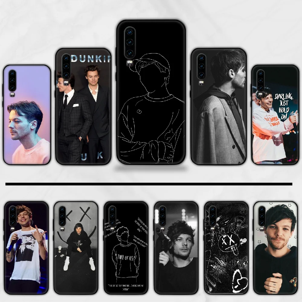 Милый блестящий чехол для телефона singer louis tomlinson Huawei P9 P10 P20 P30 Lite 2016 2017 2019 plus pro P