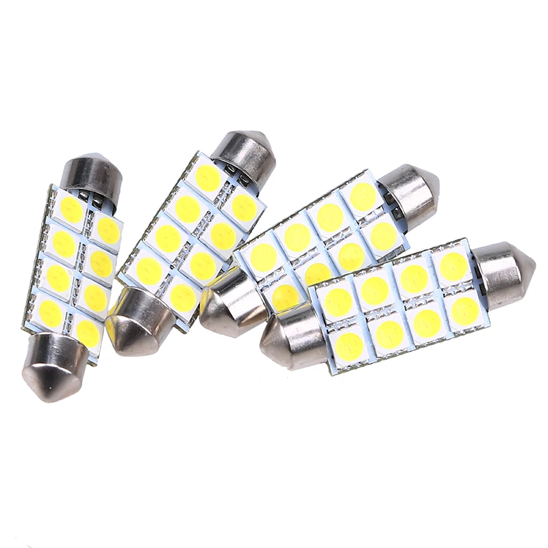 Купите 4 шт. получите 1 39 мм светодиодный 5050 8SMD гирлянда купольная
