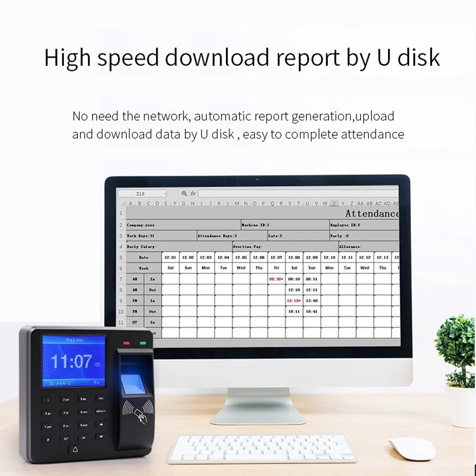 Считыватель отпечатков пальцев RFID система контроля доступа умный дверной замок