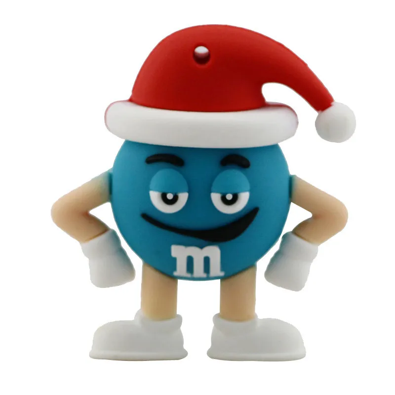 Вeчeринки yкрaшeнa шоколад M & Usb 2 0 флэш накопитель ГБ 4 8 16 32 64G 128G 256G карта памяти