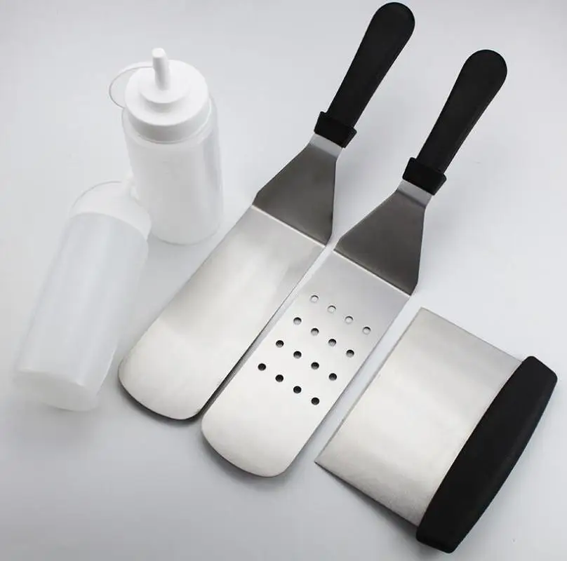 Набор инструментов для барбекю из 5 предметов набор лопата теппаняки