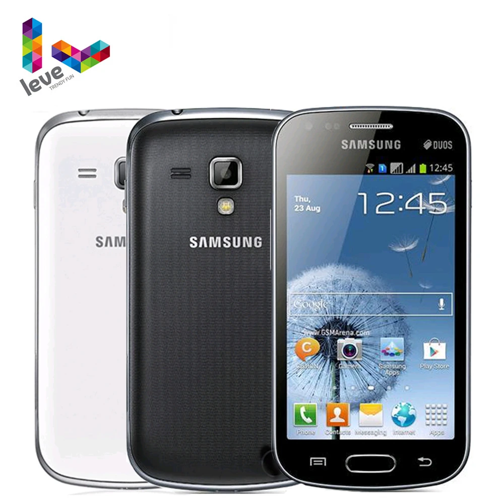 Оригинальный смартфон Samsung Galaxy S Duos разблокированный телефон с двумя SIM-картами 3G