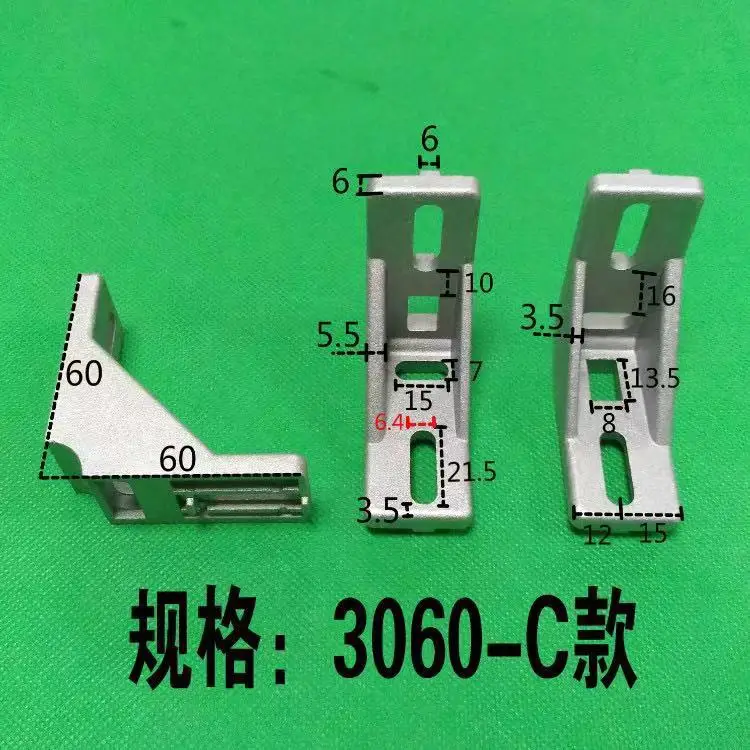 Угловой Кронштейн 3060 угловой L образный соединитель крепеж кронштейна для