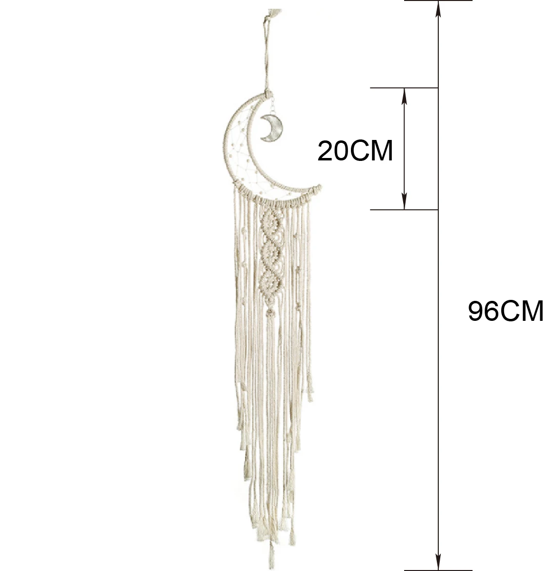 

Decoration home wall hanging decoration woven moon dream catcher
