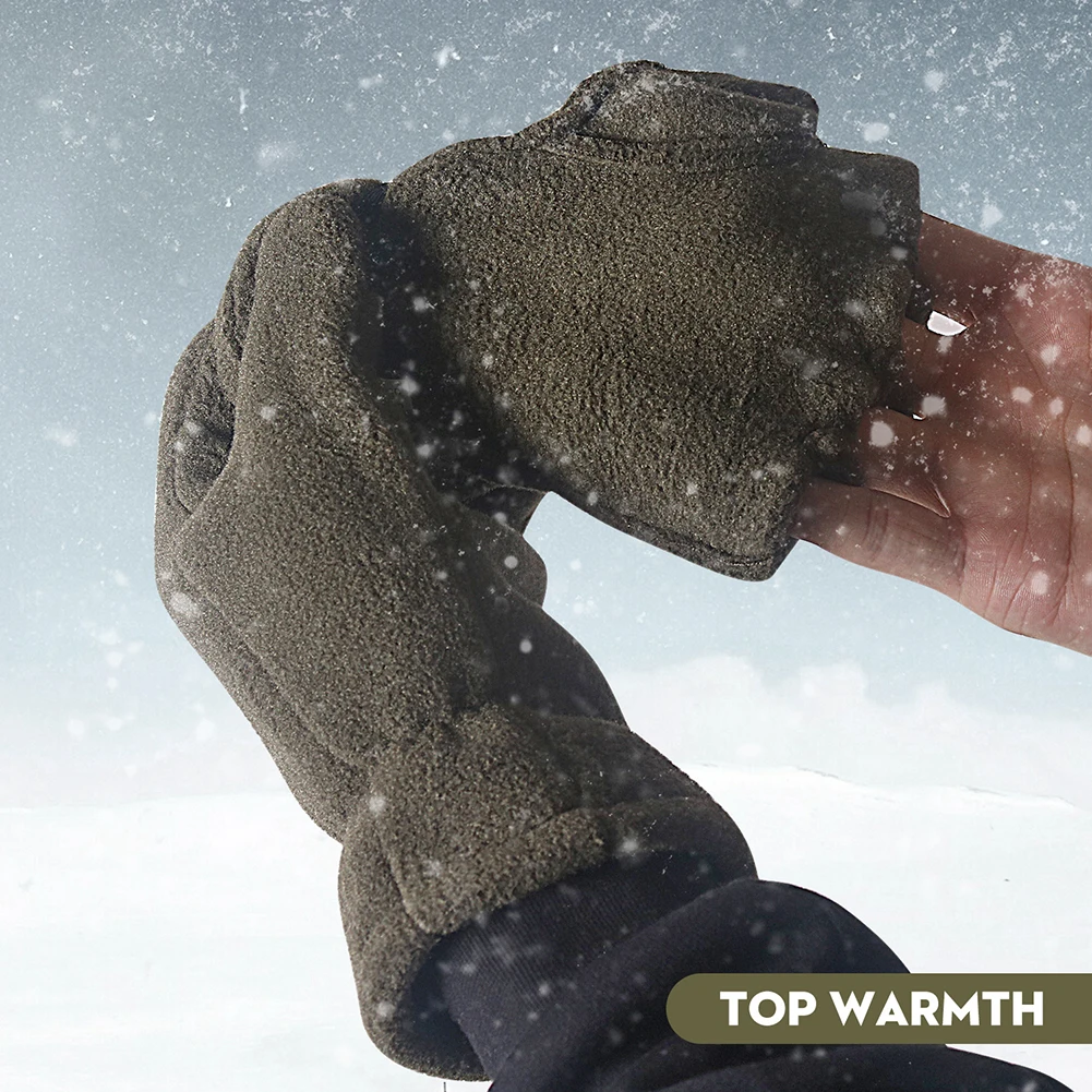 

3pcs Thickened Fleece Hat Men Autumn Winter Warm Scarf Beanie Cap Gloves Set Camping Portable Outdoor Element