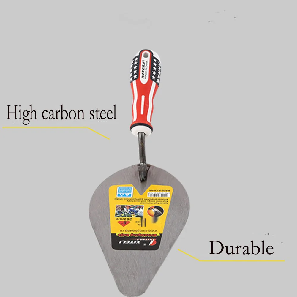 Wall Masonry Tool Soft Rubber Handle Utility Making Mud Construction Trowel Brick Knife Wipe | Инструменты