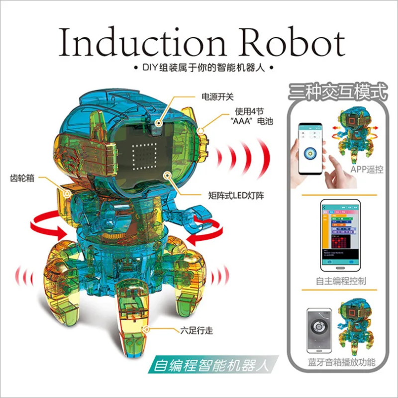 

Children's Solar Car DIY Small Production Technology Invention Scientific Experiments Toy Assembly Smart Robot Physical