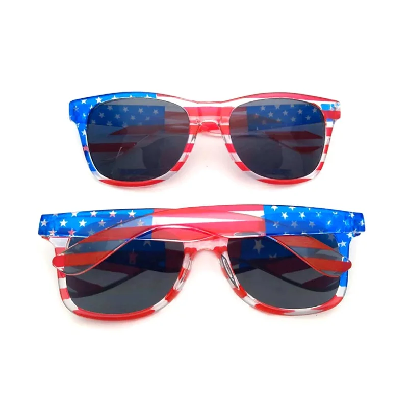 

Classic American Women Flag Sunglasses Day National Fashion Party M Eyewears Woman Independence Men Decorations Sun Glasses Prom