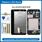 ЖК-дисплей для LG K10 2018Phoenix PlusK11 PrimeK30K30 Plus X410 X415 сенсорный экран дигитайзер + рамка инструменты на клейкой основе