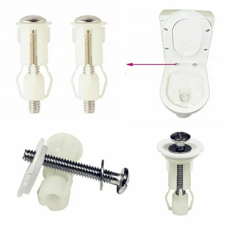 2 шт. универсальные крепежные болты для унитаза | Обустройство дома