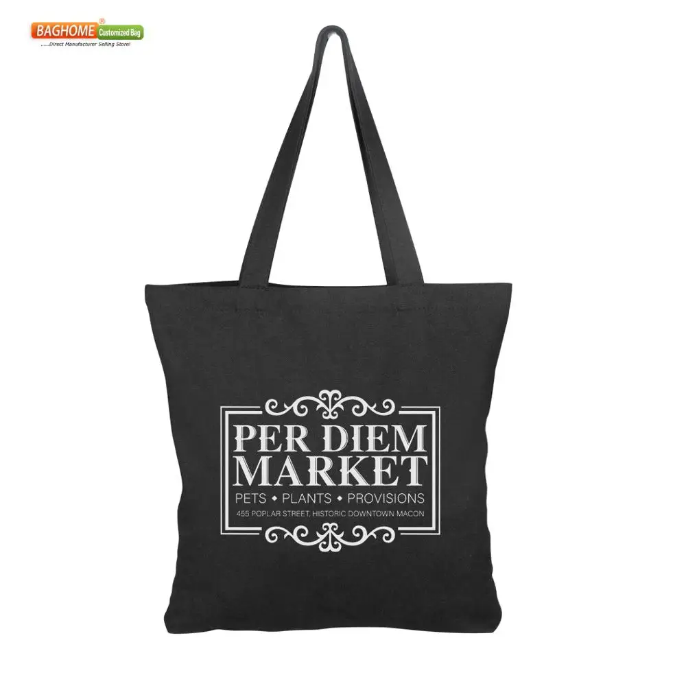 100PCS/Lot Custom Reusable Premium Canvas Bag For Candy, Gifts, Grocery, Favors, Shopping