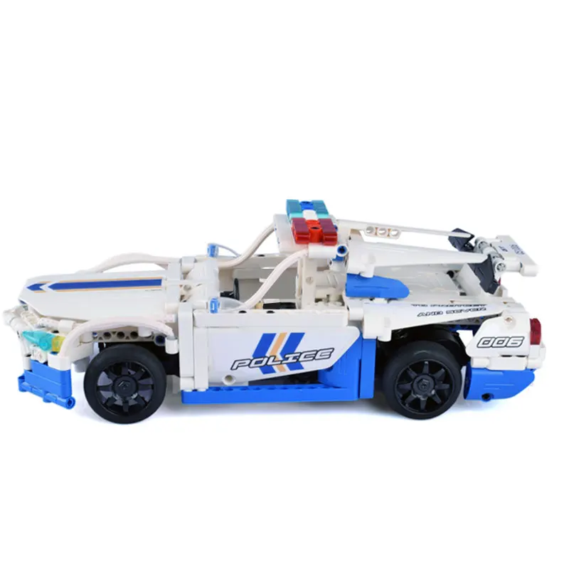 430 шт. RC Technic игрушки машины кирпичи городская полиция серия для мальчиков