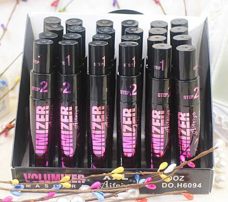

Black Mascara, Double use, Thick curl, Water resistant, False lashes, makeup, thin Mascara