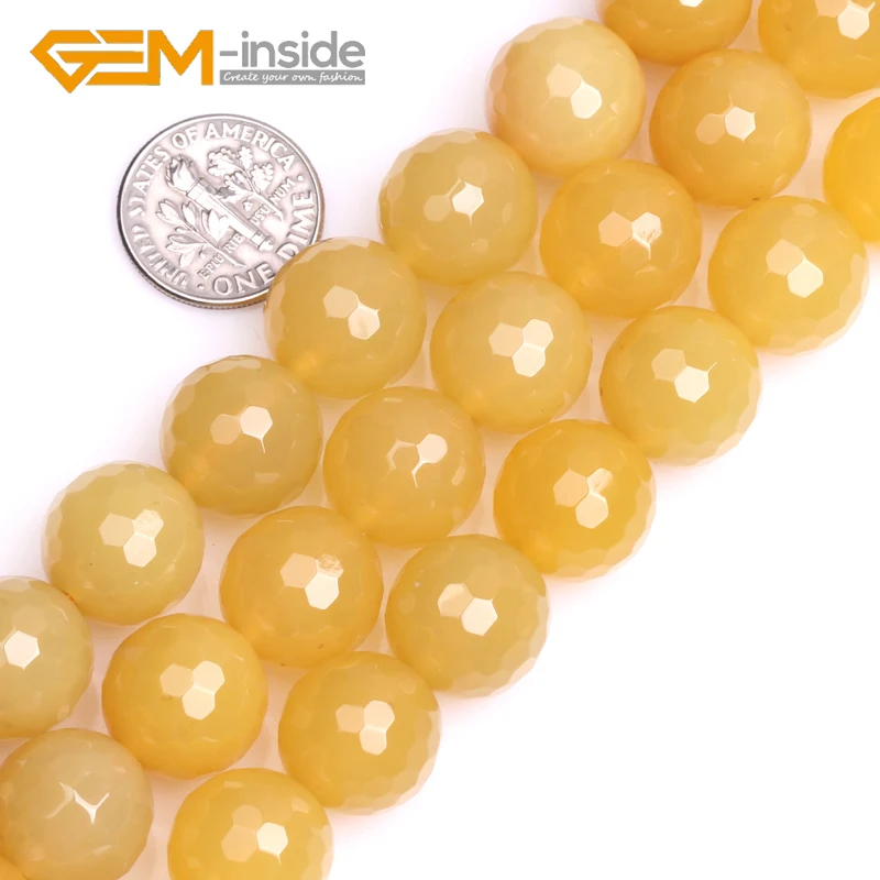 Круглые бусины из искусственного агата натуральный камень для изготовления