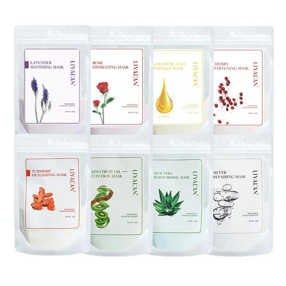 

Soft Hydro Jelly Mask Powder Face Skin Care Whitening Rose Facial Off Gold Rubber Mask Salon Beauty DIY SPA Peel Jelly Coll M0Z0