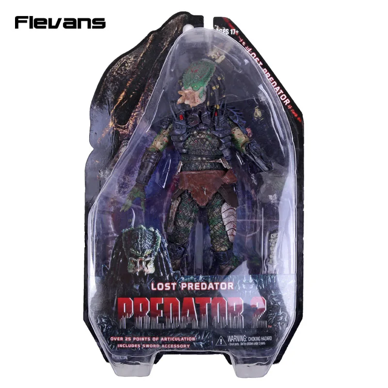 NECA Хищник 2 произошла потеря/Скаут/воина хищник ПВХ движущаяся фигурка