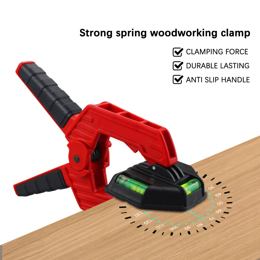 

Clamp Spring Clip 200mm In Length Made Of ABS Material Hand Tools Tool Red Level