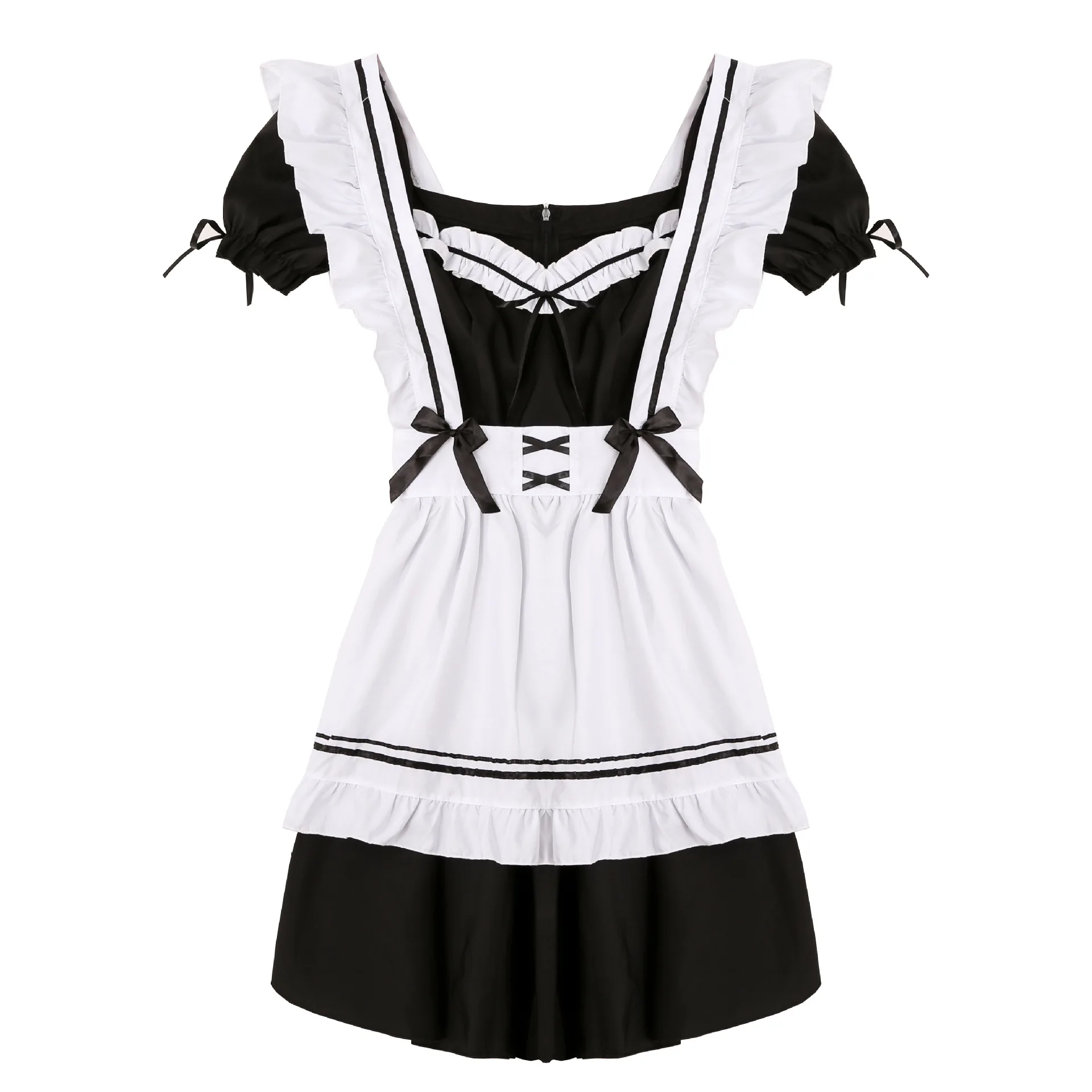 

New Style Black And White Maid Costume Cosplay Japanese Anime Suit Lolita Lolita Cosplay Dress