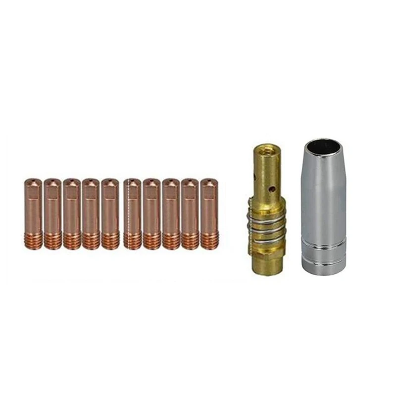

Welding Contact Tip Protection Nozzle for Mb15 15Ak Mig Welding Torch Consumables Accessories