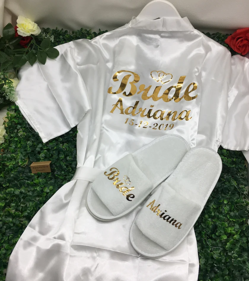 PARARTDIY быстрое индивидуальное женское платье свадебные сувениры банный халат для