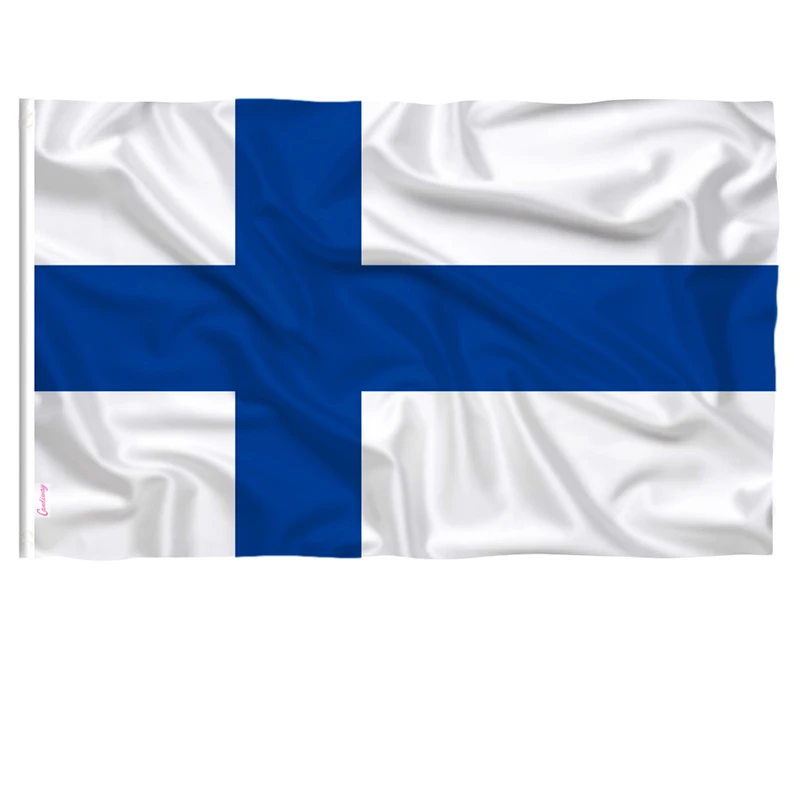 

3x5FT The Finland National Printing Flag Finland FLAG 90x150CM