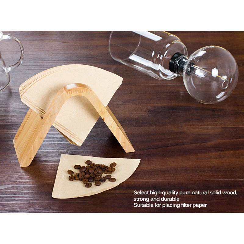 Ручной держатель для фильтров кофе стойка хранения контейнер Диспенсер V60