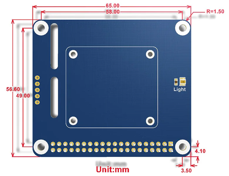 Waveshare 2 DOF PCA9685 чип широтно импульсной модуляции TSL2581 светильник|Модули для умного
