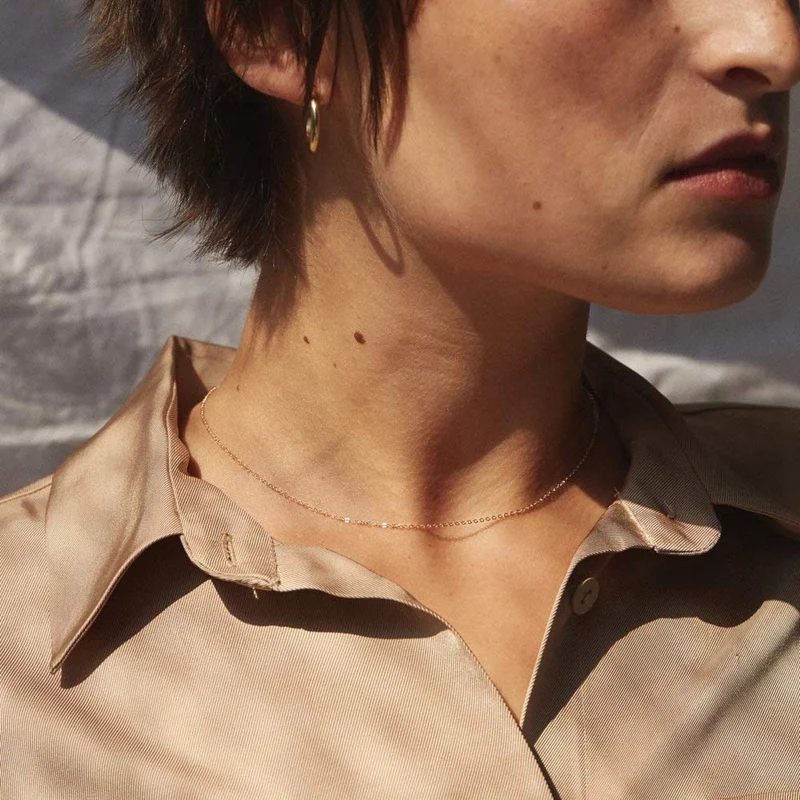 

Women's Delicate Disc Necklace Layered Pendant Necklace Gold Plated Necklace