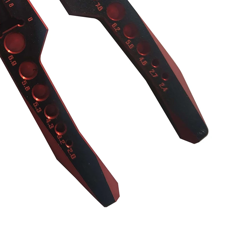 

Aluminum Alloy Shock Shaft Pliers Wrenchall-Metal Multi-function Repairing Tool for Shock Disassembly RC Car