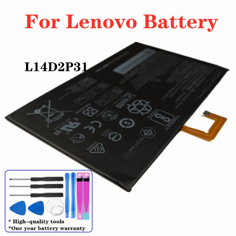 

For Lenovo Tab 2 TAB2 A7600-F A10-70 A10-70F A10-70L A10-70LC TB2 X30L TB2-X30F TB2-X30M Tab Battery L14D2P31 Tablet Batteries