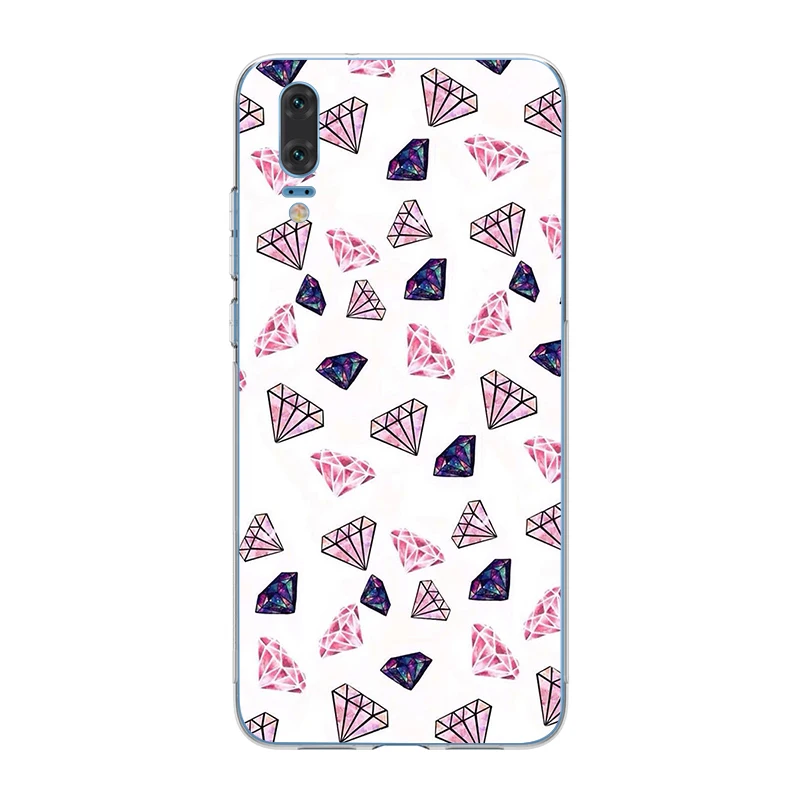 Ciciber для Huawei P20 P30 P10 P9 P8 Lite Pro Plus 2017 мягкие телефонные чехлы Mate 20 10 9 X чехол Блестящий