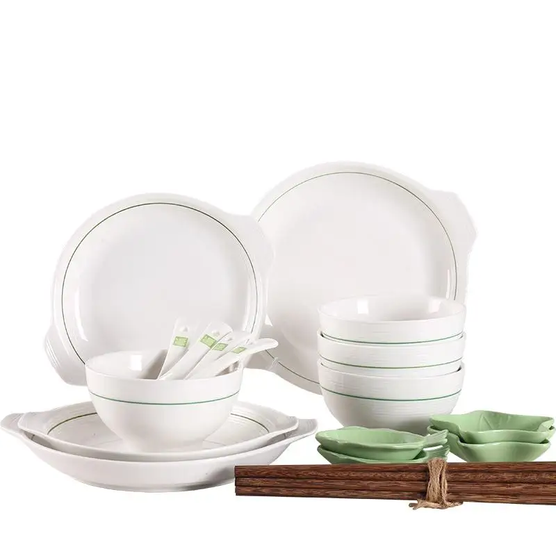 Adeeing 20 шт./компл. тарелка блюдо палочки для еды столовая посуда простой набор