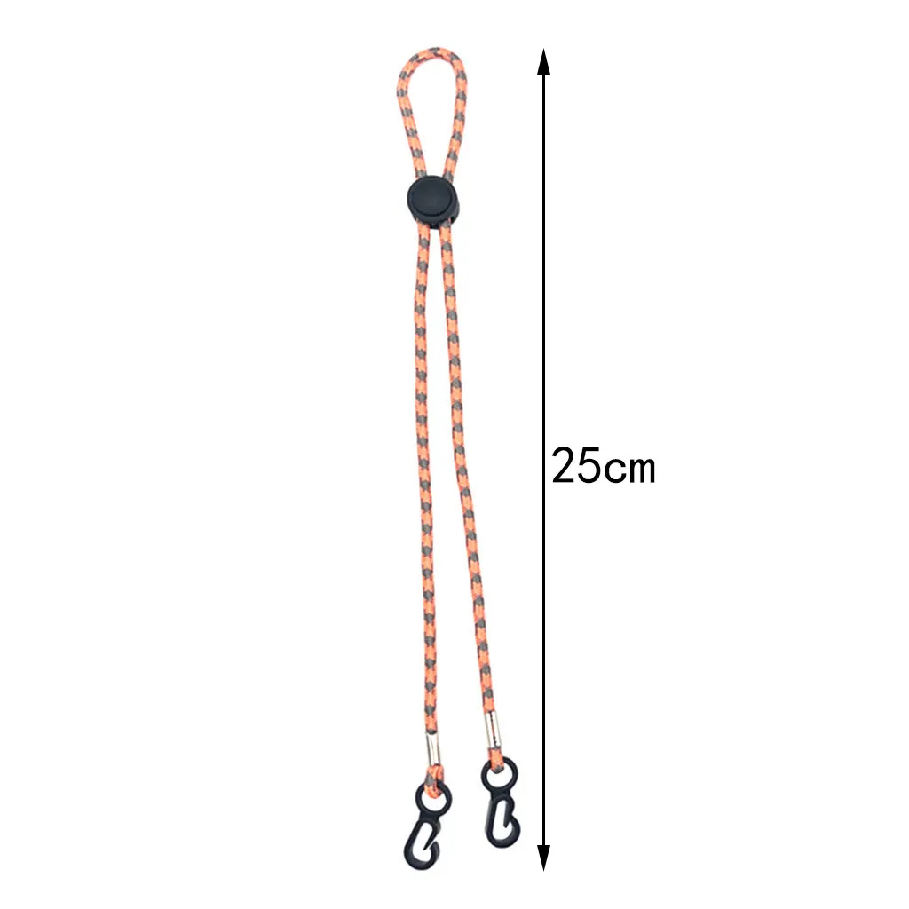 

#R25 Adjustable Face Mask Lanyard Handy Convenient Safe Facemask Rest&ear Holder Rope Hanging Neck Rope Protection Halter Ropes