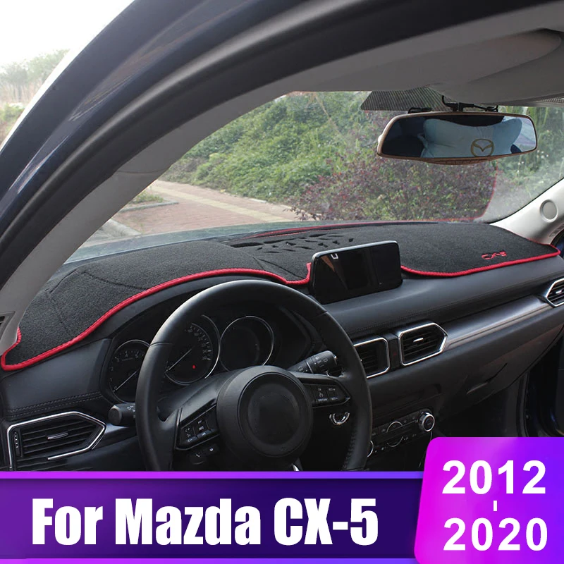 

Для Mazda CX-5 CX5 CX 5 KE KF 2012 2013 2014 2015 2016 2017 2018 2019 2020 приборной панели автомобиля крышка коврики Избегайте светильник Pad Аксессуары для велосипеда
