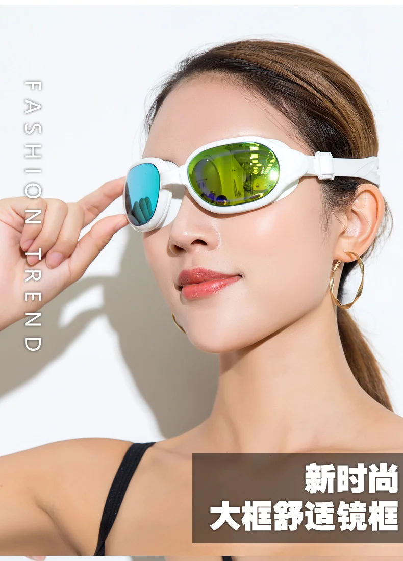 

Plating Swimming Goggles Double Anti Fog Diving Goggles Adults Comfortable Swim Glasses Gafas Buceo Fashion Glasses EF50YJ