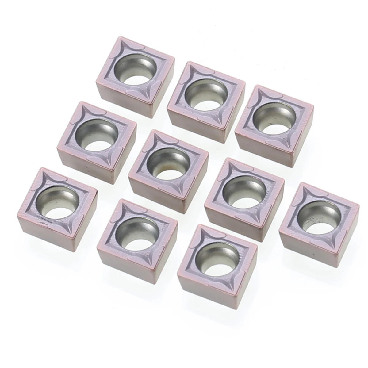 10Pcs/Lot CCMT09T304 VP15TF Blades Carbide Inserts CNC Lathe Turning Cutter For Steel Cutting Machining | Инструменты