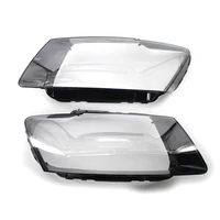 car headlight lens lampshade leftright pc cover front headlamps transparent lampshades for audi q5 2009 2012 auto accessories