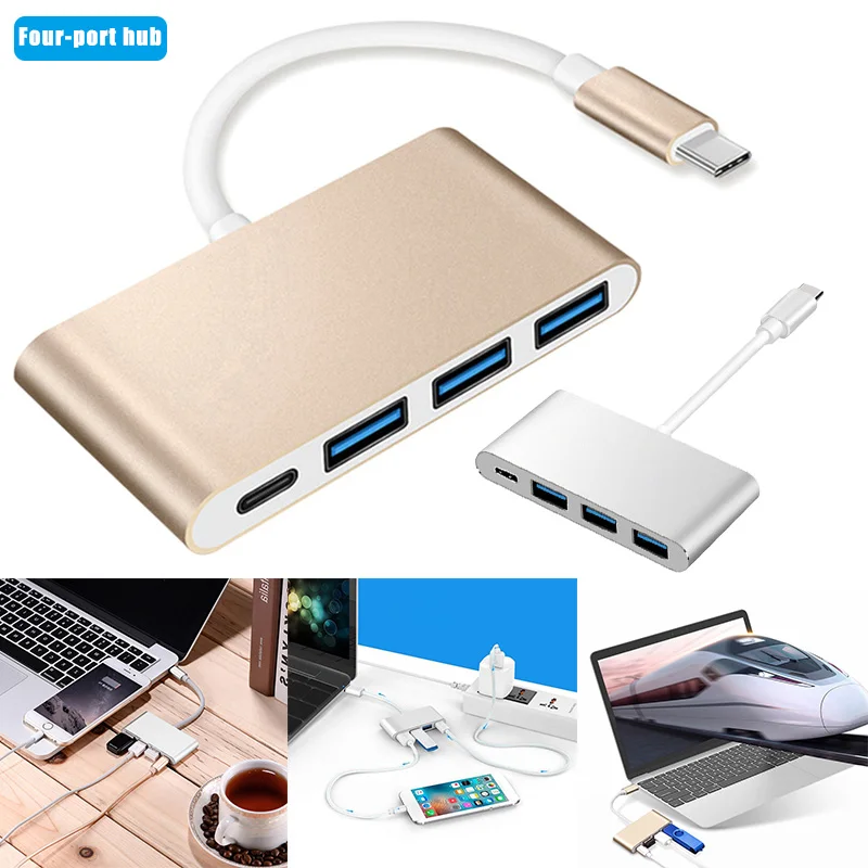 Type C USB 3 0 концентратор зарядный адаптер портативный для мобильного телефона