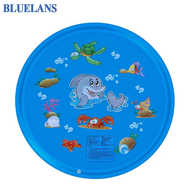 100/150/170 см надувной распылитель воды для пляжа и газона с морскими животными