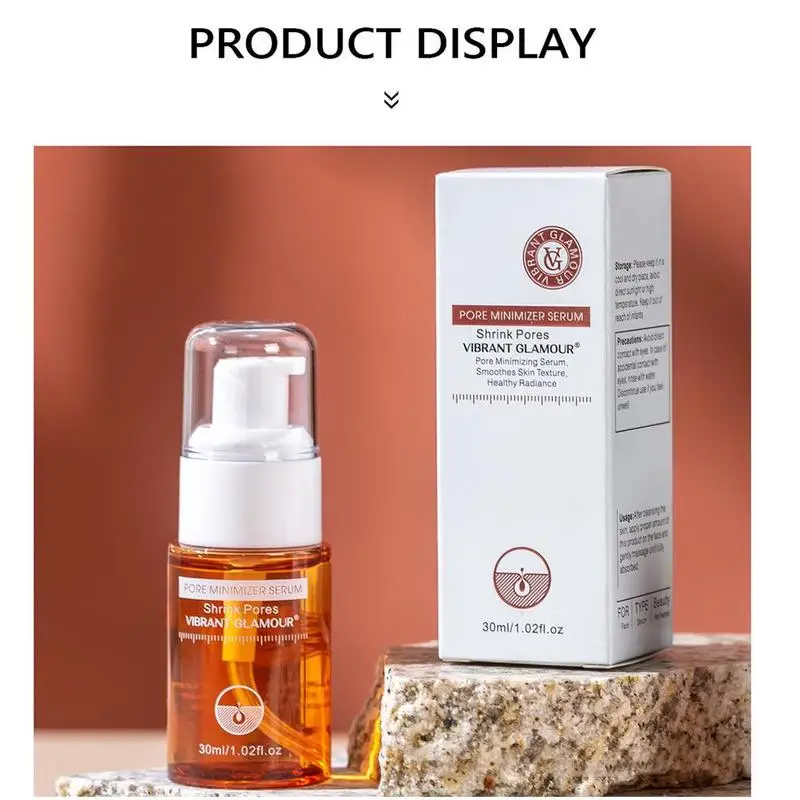 

Vibrant Charm 30Ml Hyaluronic Acid Serum Shrink Pore Whitening Essence Moisturizing Cream