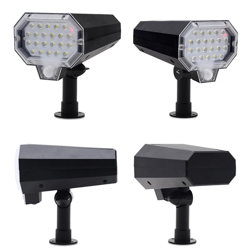 

Solar Lights Outdoor Waterproof Rotating Wall Lamp Solar Security Garden Monitoring Lamp 160 Automatic Rotating Lighting