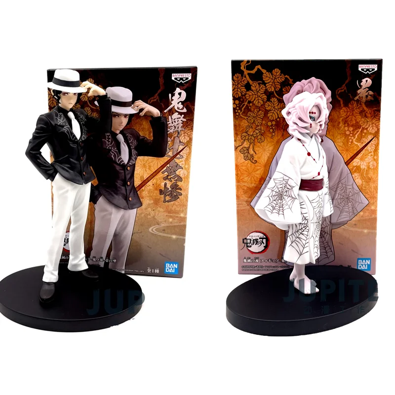 

Оригинальные фигурки Banpresto аниме, рассекающий демонов, Kibutsuji Muzan, Аниме фигурки, игрушки, подарки, настоящие модели игрушек