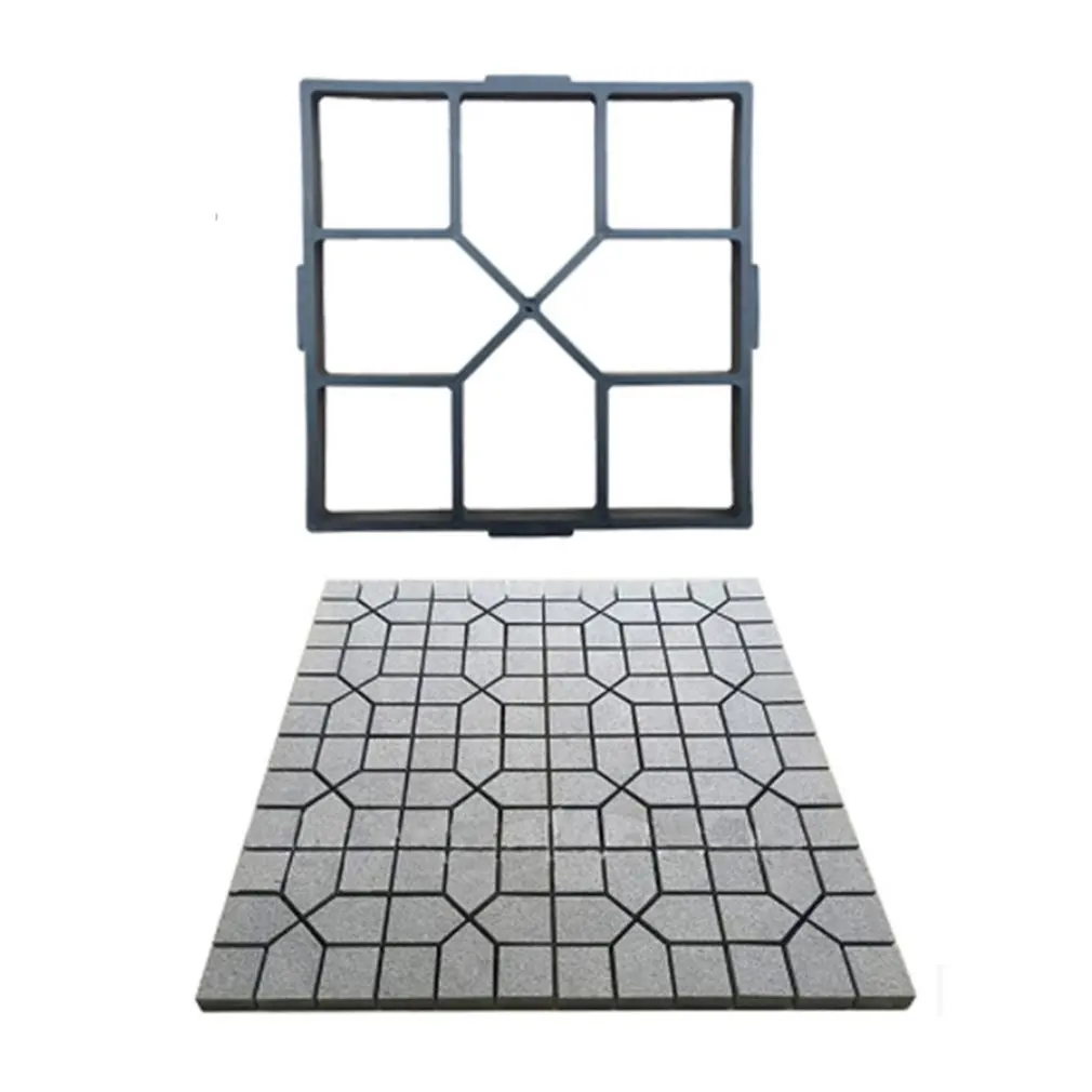 DIY индивидуальная форма для пола садовая трава балкон цемент почва производства