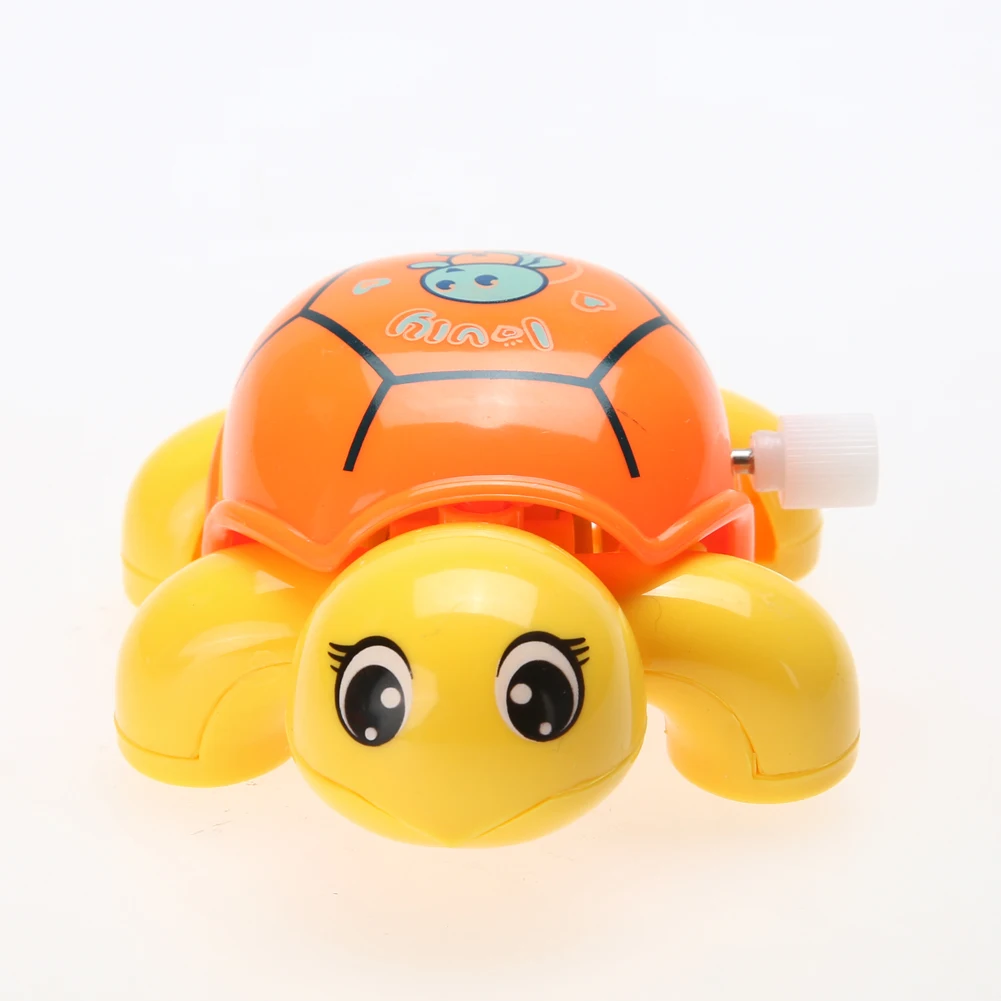 Bath Shower Toys Cartoon Animal Baby Chain Clockwork Classic Swimming Tortoise Baby Kid Learning Toy Children Gift