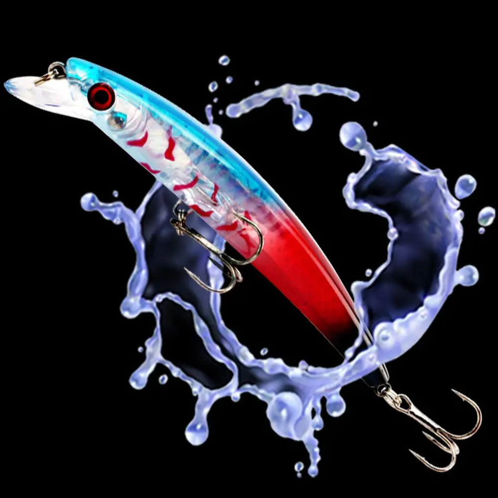 

12cm 14g Hot Model Fishing Lures Hard Bait 6Color Wobbler Minnow Quality Professional Minnow Lure Depth 0.8-1.5m Fishing Tackle