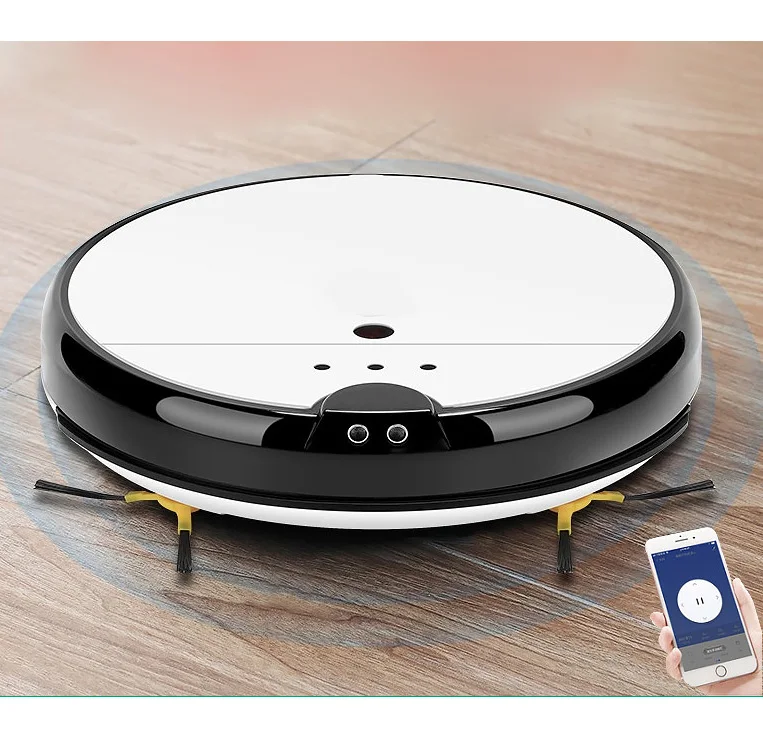 Робот-пылесос навигация по карте всасывание 3000 па умная память отображение карты