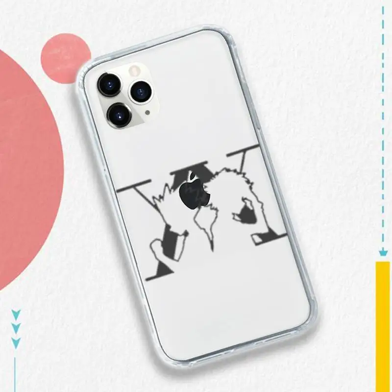 

Hunter x hunter Anime Phone Case Transparent soft For iphone 5 5s 5c se 6 6s 7 8 11 12 plus mini x xs xr pro max