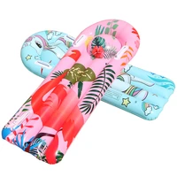 inflatable surfboard pool float flamingo swimming pool floating row summer children water toys swimming mattress