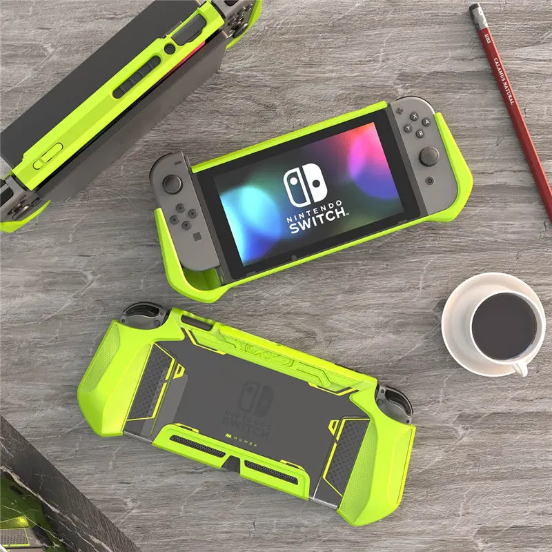 Прикрепляемый чехол для nintendo Switch Mumba Blade Series TPU Grip Cover совместим с консолью nintendo Switch и контроллером Joy-Con
